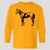 (5400b) Heavy Cotton Youth Long Sleeve T-Shirt Thumbnail