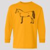 (5400b) Heavy Cotton Youth Long Sleeve T-Shirt Thumbnail