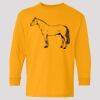 (5400b) Heavy Cotton Youth Long Sleeve T-Shirt Thumbnail