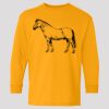 (5400b) Heavy Cotton Youth Long Sleeve T-Shirt Thumbnail