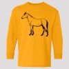 (5400b) Heavy Cotton Youth Long Sleeve T-Shirt Thumbnail