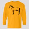 (5400b) Heavy Cotton Youth Long Sleeve T-Shirt Thumbnail