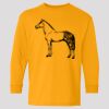 (5400b) Heavy Cotton Youth Long Sleeve T-Shirt Thumbnail