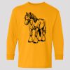 (5400b) Heavy Cotton Youth Long Sleeve T-Shirt Thumbnail