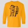 (5400b) Heavy Cotton Youth Long Sleeve T-Shirt Thumbnail