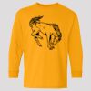 (5400b) Heavy Cotton Youth Long Sleeve T-Shirt Thumbnail