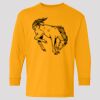 (5400b) Heavy Cotton Youth Long Sleeve T-Shirt Thumbnail