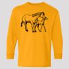 (5400b) Heavy Cotton Youth Long Sleeve T-Shirt Thumbnail