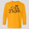 (5400b) Heavy Cotton Youth Long Sleeve T-Shirt Thumbnail