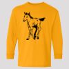 (5400b) Heavy Cotton Youth Long Sleeve T-Shirt Thumbnail