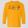 (5400b) Heavy Cotton Youth Long Sleeve T-Shirt Thumbnail