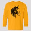 (5400b) Heavy Cotton Youth Long Sleeve T-Shirt Thumbnail