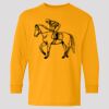 (5400b) Heavy Cotton Youth Long Sleeve T-Shirt Thumbnail