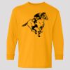 (5400b) Heavy Cotton Youth Long Sleeve T-Shirt Thumbnail