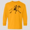 (5400b) Heavy Cotton Youth Long Sleeve T-Shirt Thumbnail