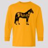 (5400b) Heavy Cotton Youth Long Sleeve T-Shirt Thumbnail