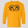 (5400b) Heavy Cotton Youth Long Sleeve T-Shirt Thumbnail