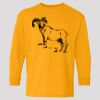 (5400b) Heavy Cotton Youth Long Sleeve T-Shirt Thumbnail