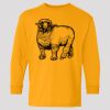 (5400b) Heavy Cotton Youth Long Sleeve T-Shirt Thumbnail