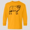 (5400b) Heavy Cotton Youth Long Sleeve T-Shirt Thumbnail