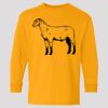 (5400b) Heavy Cotton Youth Long Sleeve T-Shirt Thumbnail