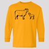 (5400b) Heavy Cotton Youth Long Sleeve T-Shirt Thumbnail