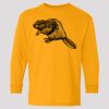 (5400b) Heavy Cotton Youth Long Sleeve T-Shirt Thumbnail