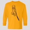 (5400b) Heavy Cotton Youth Long Sleeve T-Shirt Thumbnail