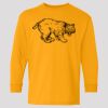 (5400b) Heavy Cotton Youth Long Sleeve T-Shirt Thumbnail