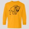 (5400b) Heavy Cotton Youth Long Sleeve T-Shirt Thumbnail