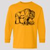 (5400b) Heavy Cotton Youth Long Sleeve T-Shirt Thumbnail