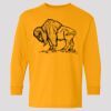 (5400b) Heavy Cotton Youth Long Sleeve T-Shirt Thumbnail