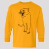 (5400b) Heavy Cotton Youth Long Sleeve T-Shirt Thumbnail