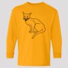 (5400b) Heavy Cotton Youth Long Sleeve T-Shirt Thumbnail