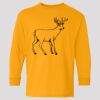 (5400b) Heavy Cotton Youth Long Sleeve T-Shirt Thumbnail