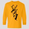 (5400b) Heavy Cotton Youth Long Sleeve T-Shirt Thumbnail