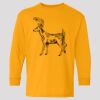 (5400b) Heavy Cotton Youth Long Sleeve T-Shirt Thumbnail