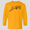 (5400b) Heavy Cotton Youth Long Sleeve T-Shirt Thumbnail