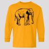 (5400b) Heavy Cotton Youth Long Sleeve T-Shirt Thumbnail