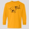 (5400b) Heavy Cotton Youth Long Sleeve T-Shirt Thumbnail