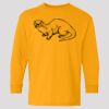 (5400b) Heavy Cotton Youth Long Sleeve T-Shirt Thumbnail