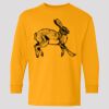 (5400b) Heavy Cotton Youth Long Sleeve T-Shirt Thumbnail