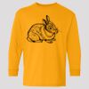 (5400b) Heavy Cotton Youth Long Sleeve T-Shirt Thumbnail