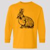 (5400b) Heavy Cotton Youth Long Sleeve T-Shirt Thumbnail