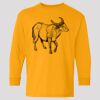 (5400b) Heavy Cotton Youth Long Sleeve T-Shirt Thumbnail