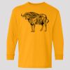 (5400b) Heavy Cotton Youth Long Sleeve T-Shirt Thumbnail