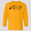 (5400b) Heavy Cotton Youth Long Sleeve T-Shirt Thumbnail