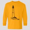 (5400b) Heavy Cotton Youth Long Sleeve T-Shirt Thumbnail