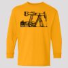 (5400b) Heavy Cotton Youth Long Sleeve T-Shirt Thumbnail