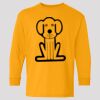 (5400b) Heavy Cotton Youth Long Sleeve T-Shirt Thumbnail